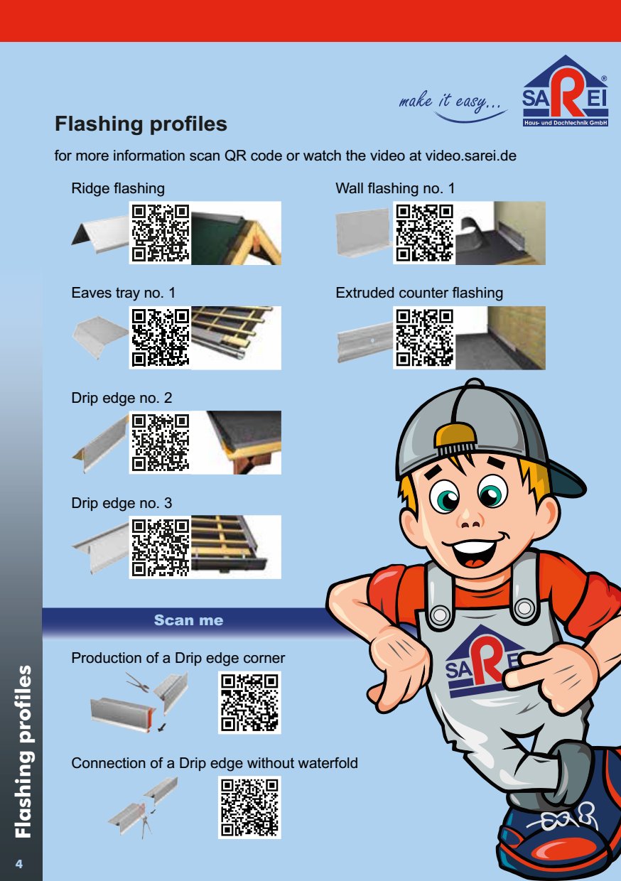 Flashing profiles Scan